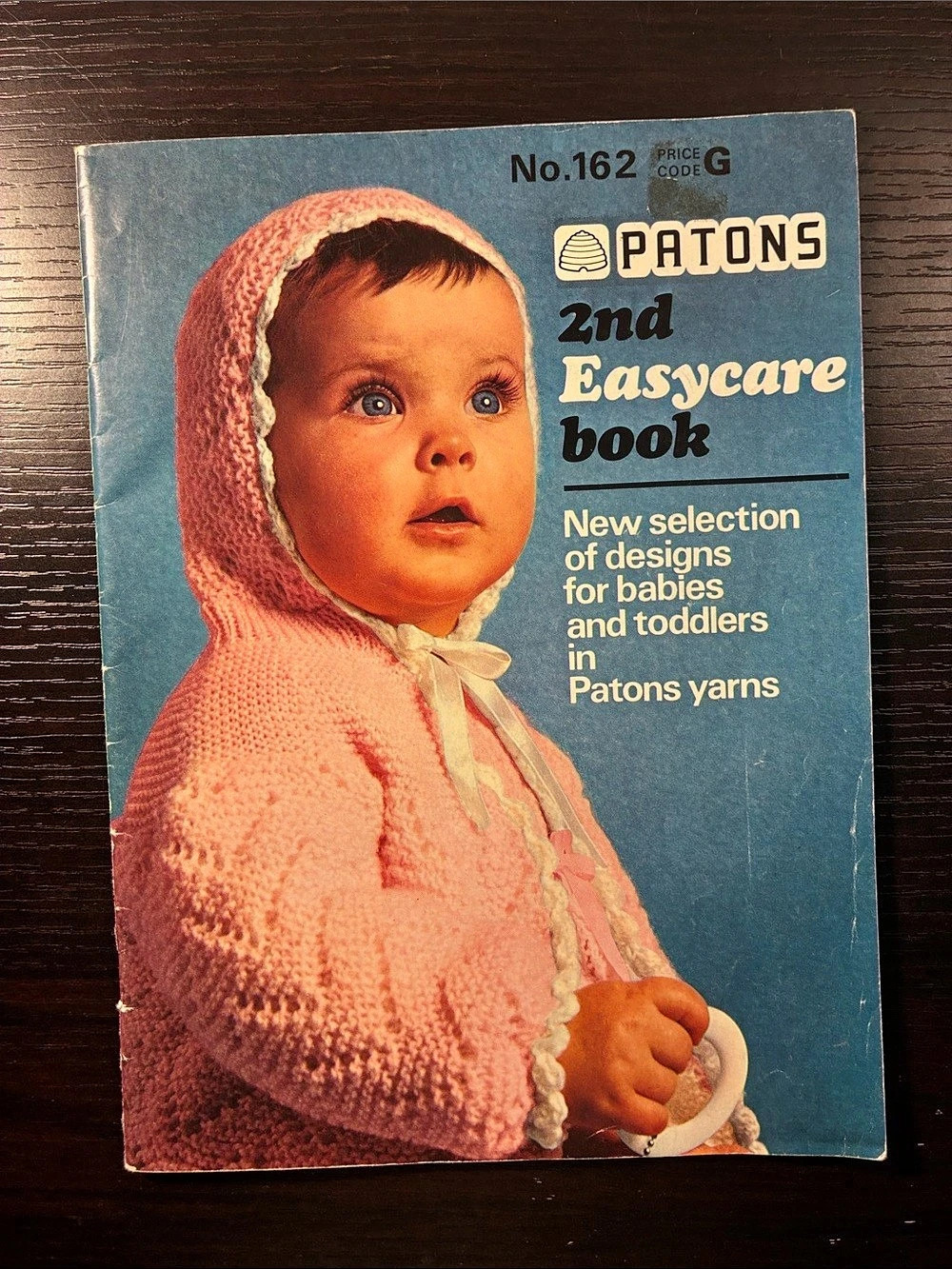 Patons 2nd Easycare Book No. 162 Vintage Knitting Pattern Book